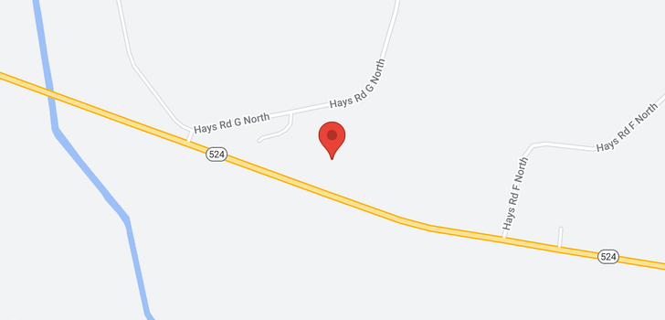 map of 133053 Hays G Road N